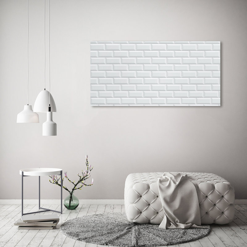 Ceramic Wall - Wrapped Canvas Print