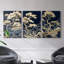 Lanscape Study Series XLI - Ensemble de toiles tendues avec châssis Premium - Prêt à être accroché-1503427523