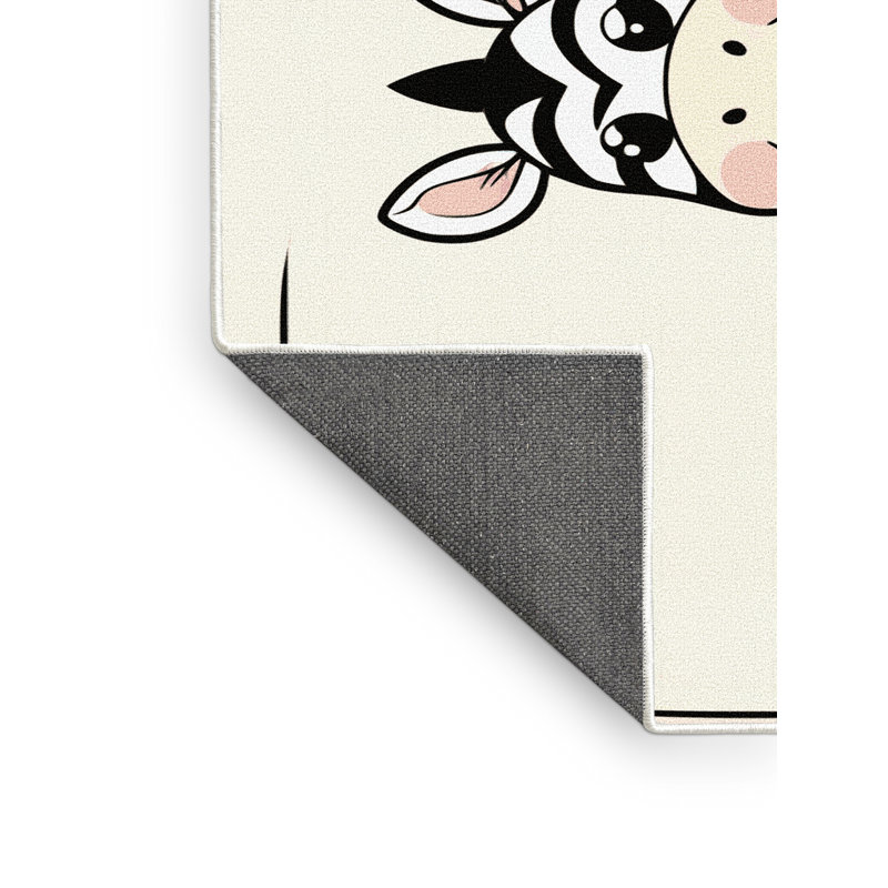 Tapis pour enfants East Urban Home, Rectangulaire 7 pi x 10 pi