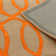 Bontang Handmade Tufted Wool Orange Rug