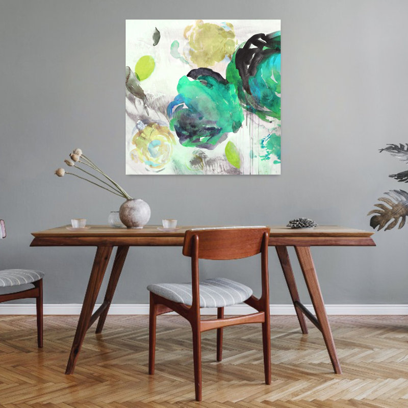 Seasons I Abstract Dreamy, art contemporain, H 32 po x l 32 po