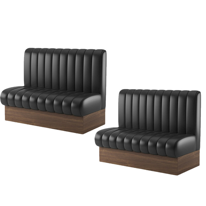 Banc rembourré en similicuir Michellele
