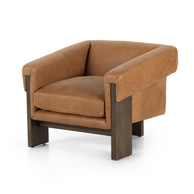 Sheresa 34.75" W Club Chair by Foundry Select