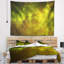 Tapisserie bleu ciel starry abstract clear golden-28494780