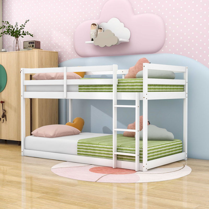 Lit superposé simple Nissequogue par Harriet Bee, Blanc