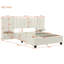 Lit plateforme tapissier avec grande tête de lit, mobilier de chambre à coucher-1943299950