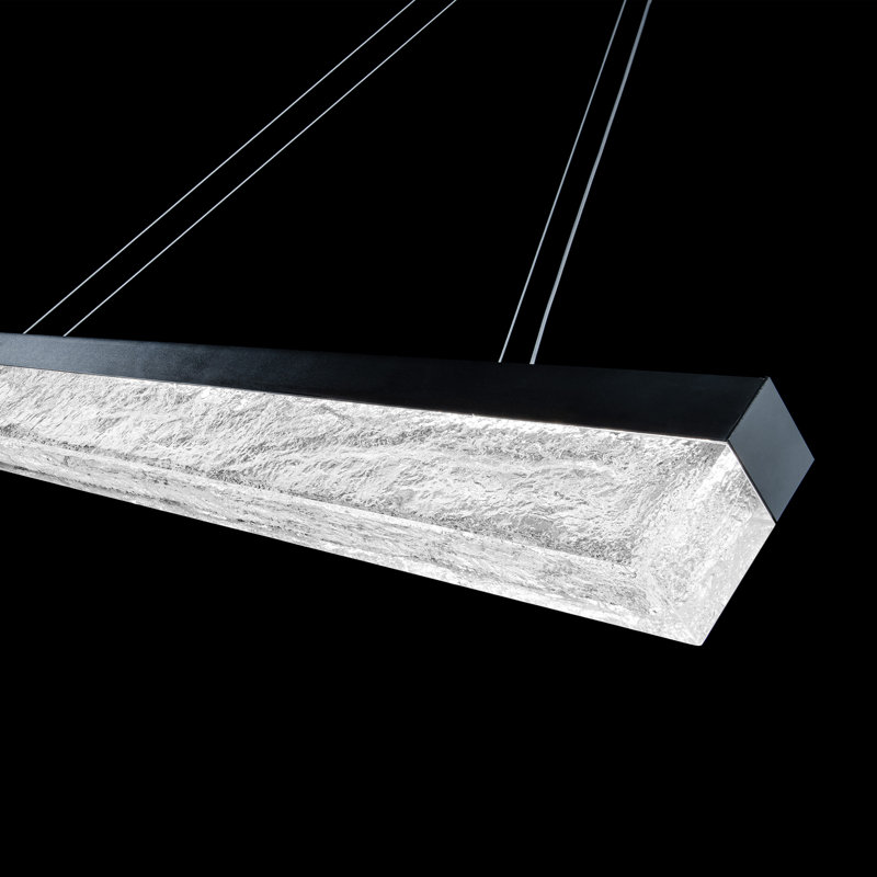 Effervescent 1 - Light LED Pendant, Black