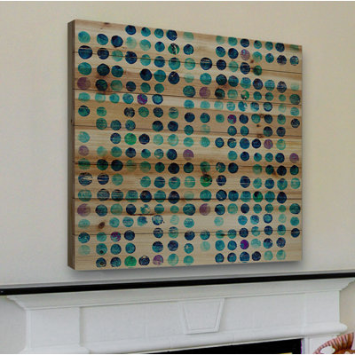 " Multi Blue Dots "
