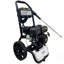 Nettoyeur haute pression à gaz 3500PSI, nettoyeur haute pression alimenté au gaz 2,5 GPM avec moteur RATO 212CC, buses réglables 5PCS, réservoir de savon à bord, pistolet et baguette, utilisation multiple. Couleur noire
