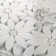 12” x 12” Carrara White Daisy Flower Mosaic Marble Tile Sheets Polished