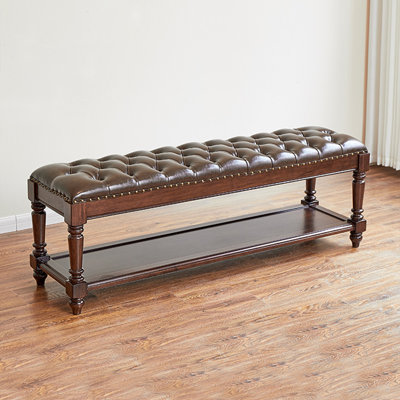 Upholstered Bench by LEIERFUKK