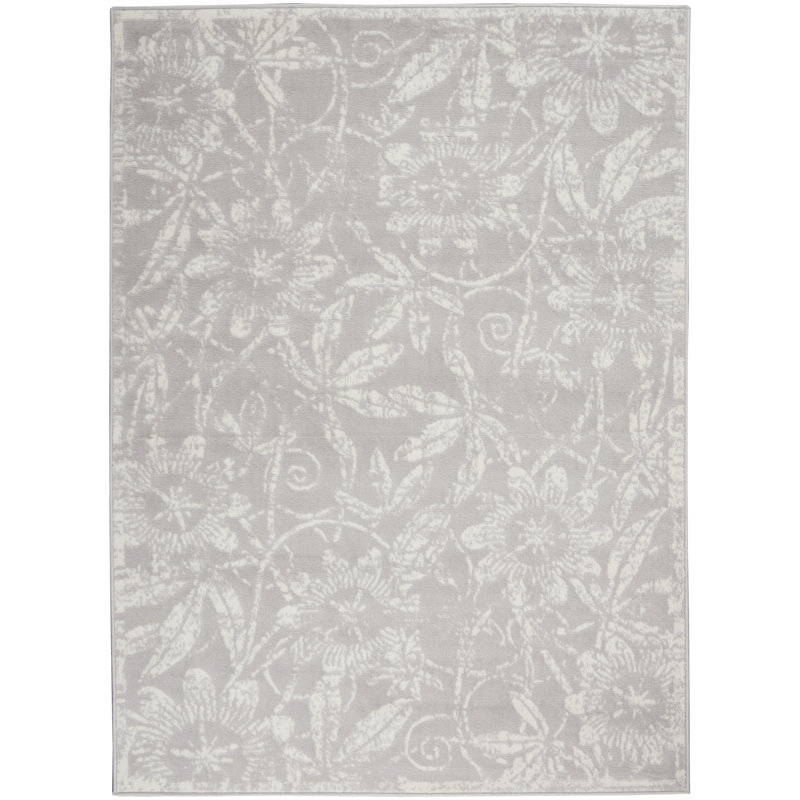 Floral Area Rug, Rectangle 2' x 3'