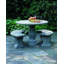 Palladio Concrete Patio Bench-2126110472