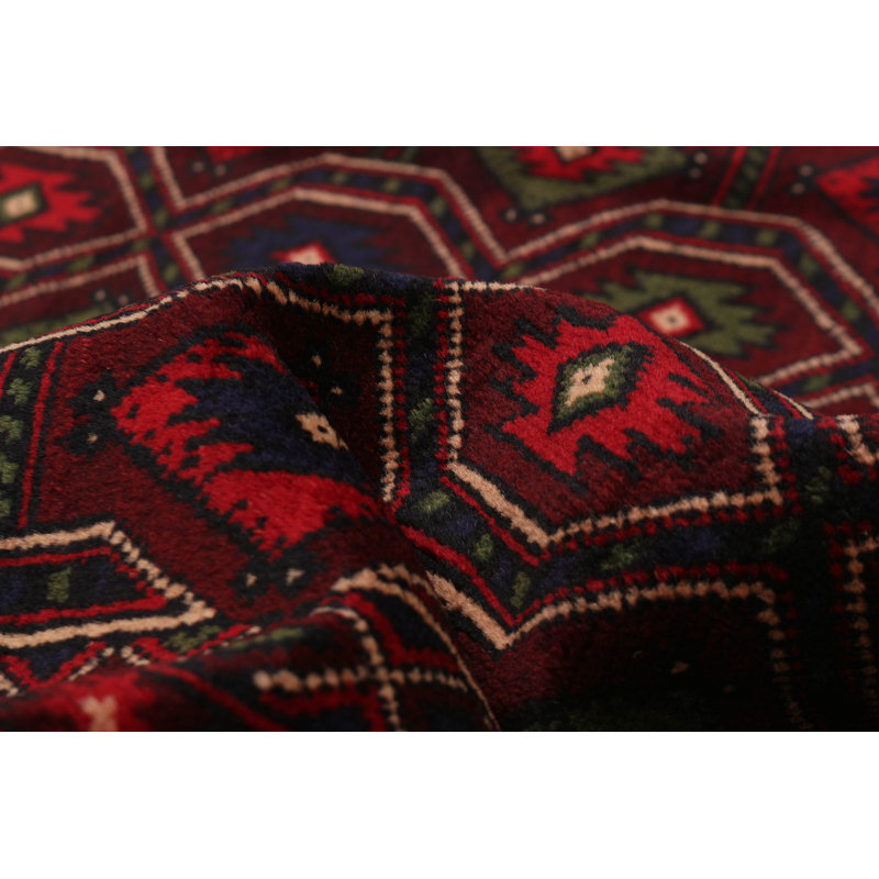 Teimani Red Rug 3'8" x 6'5"