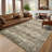 Vintage Oriental Printed Distressed Rug Washable Thin Low Pile Area Rugs for Living Room Decor Non Slip Stain Resistant Entry Runner Rug Soft Carpet for Bedroom-1746776175