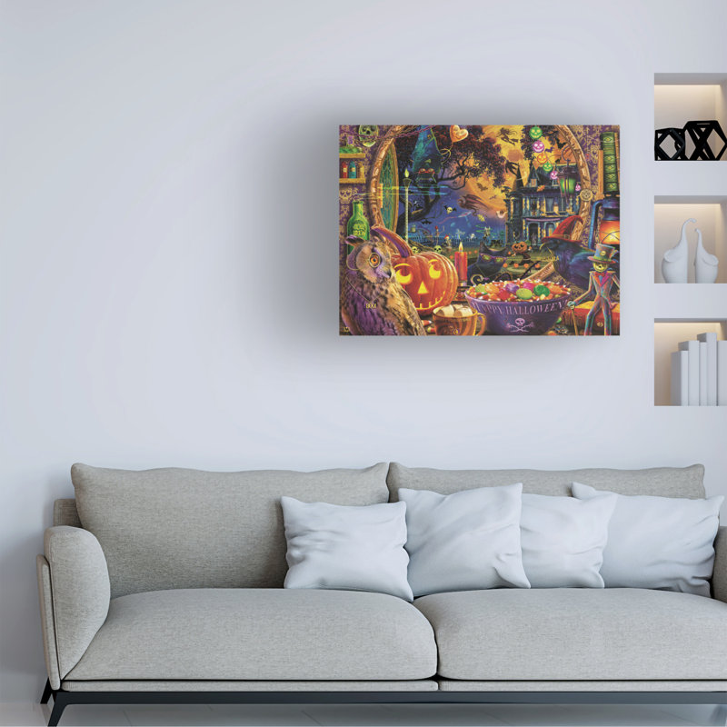 Art sur toile, Michael Hall, H 14 po x l 19 po