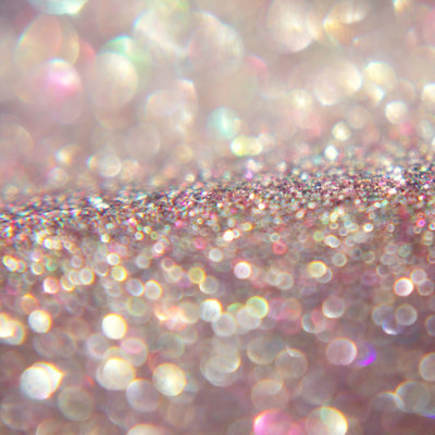 " Shannon Clark Purple Glitter " by Shannon Clark
