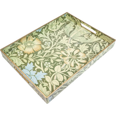 Plastic Serving Tray With Handles