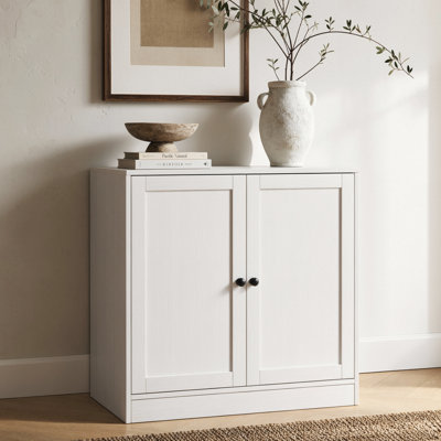 Armoire d'appoint 32 "H avec portes, blanc