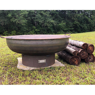 38'' Round Steel Fire Pit Lid