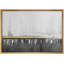 «Minimal Landscape IDEA4WALL», reproduction d'art sur toile encadrée, peinture à l'aquarelle or gris, collage, formes abstraites, illustrations, art moderne, éléments décoratifs colorés pour le salon, la chambre à coucher, le bureau, impression s-91481851-91481846