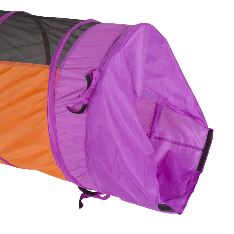Multicolor Nylon and Mesh 6' Kids Crawl Tunnel