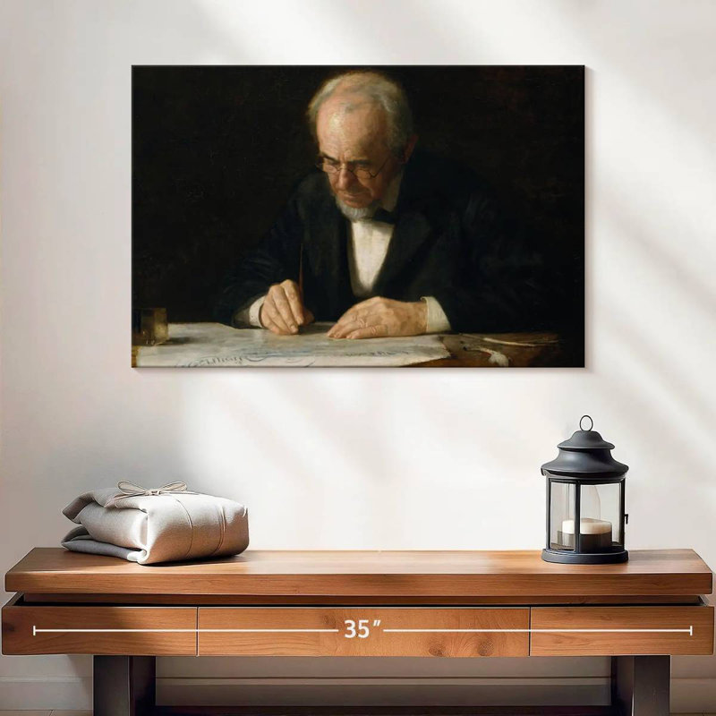 Senne, le maître de l'écriture, H 16 po x l 24 po