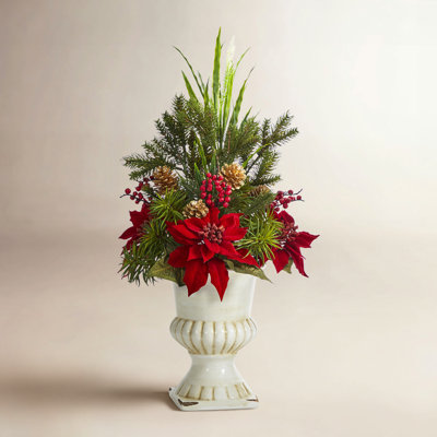 Poinsettia Floral Arrangement