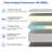 10 Inch Memory Foam Mattress, Luxury Cooling Green Tea/Gel Mattress With Ice Silk Cover, Premium Medium Firm Mattress For Back Pain-55817449