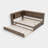 Wooden Storage Daybed With Trundle-1079130484