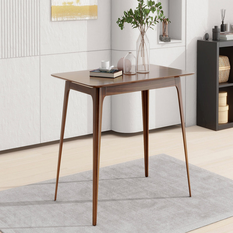 Dining Table Solid Wood Walnut Legs