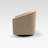 Balram Upholstered Swivel Armchair-1883004362