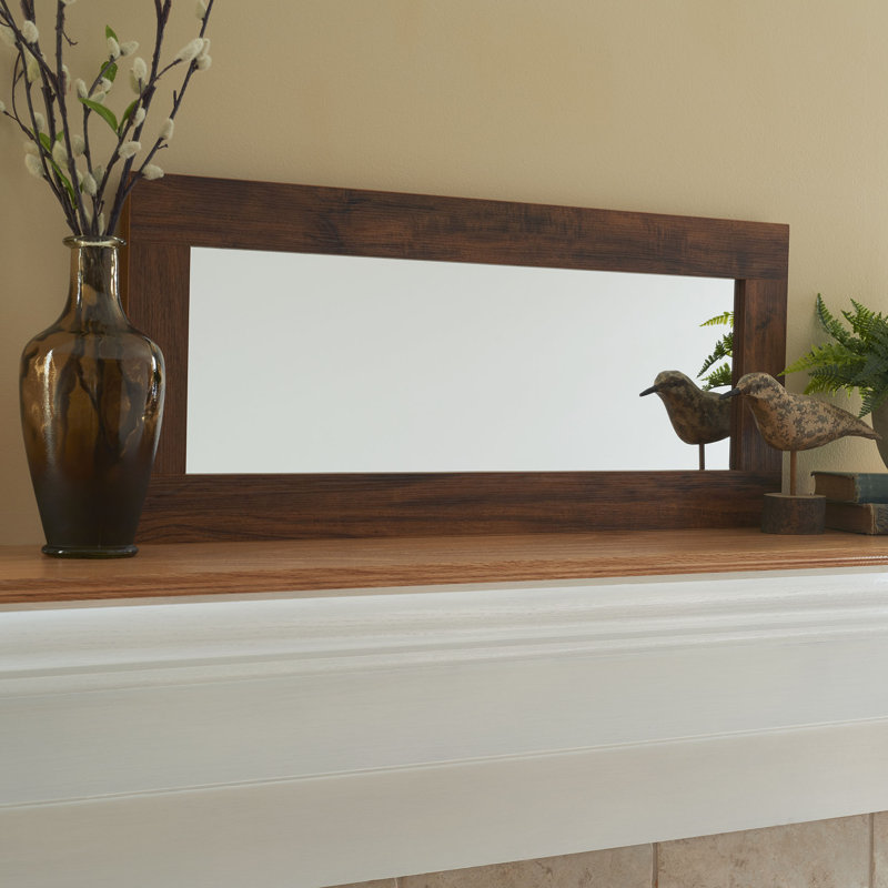 Miroir mural rectangulaire Hickory, Noyer blanc