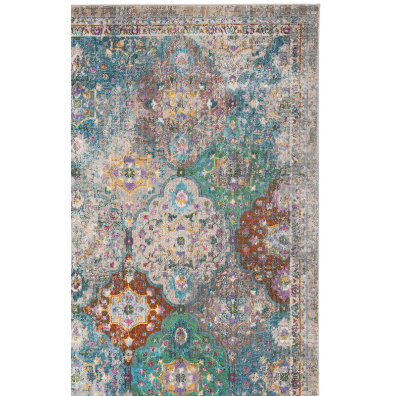 Tapis à motif géométrique Marques Marques, Rectangle 4 pi x 6 pi
