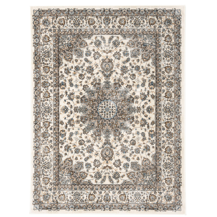 Carolus Viscose Pile Oriental Rug
