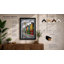 Colorful Townhouse Row Coastal - Framed Print-738163490-738163496