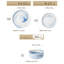 24 Piece Porcelain China Dinnerware Set - Service for 8-1782980659