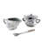 Grape Sugar And Creamer Set with Lid