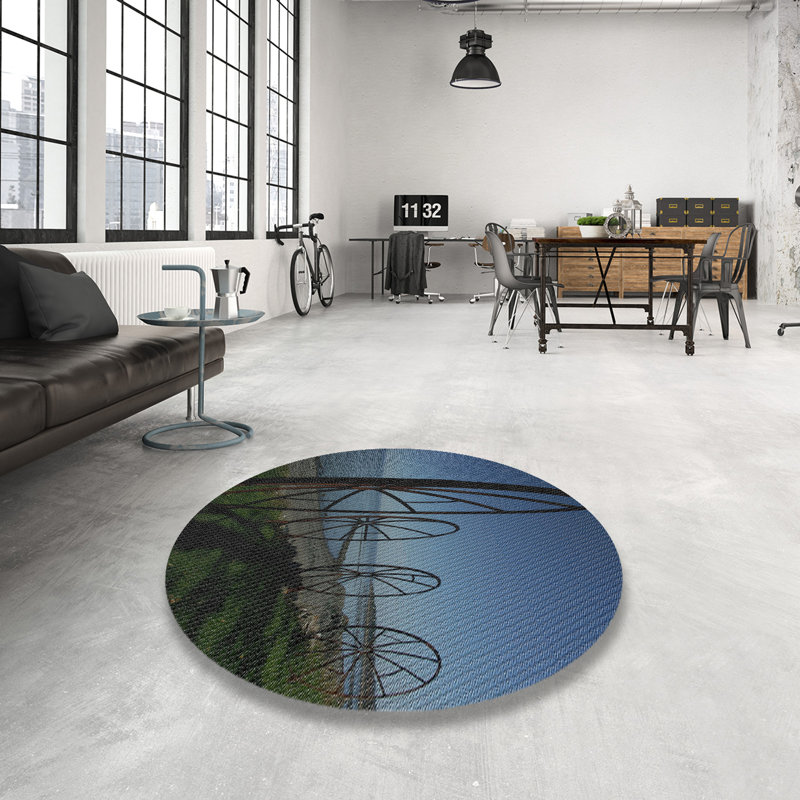 Tapis bleu ciel, Rond 5 pi