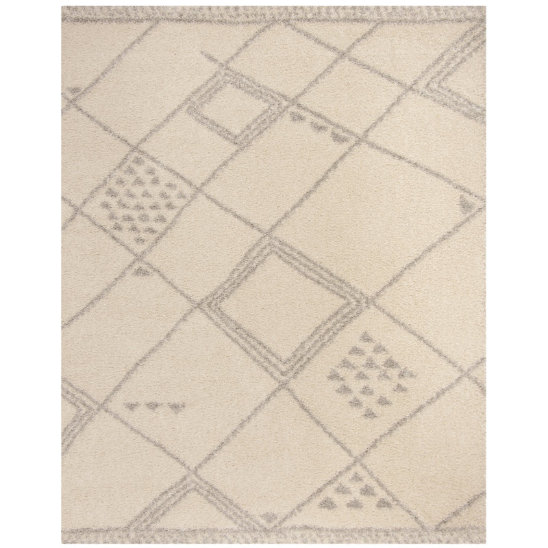 Langara Geometric Hand Woven Area Rug, Rectangle 155 x 229 cm
