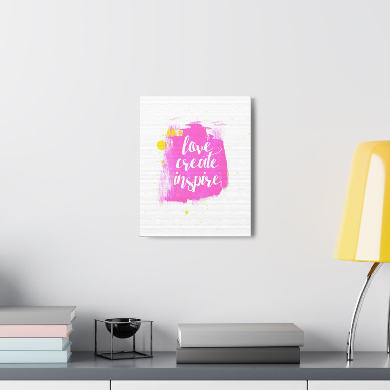 Décoration murale inspirante Love Love Inspire Motivation
