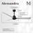 Alessandra 56'' Ceiling Fan-1813771985-1813771988