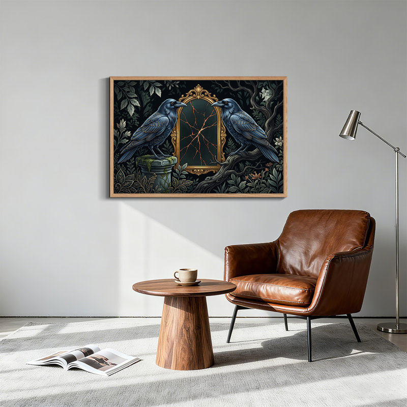 Art mural sur toile Ravens, H 32 po x l 48 po