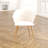 18.5'' H Upholstered Pine Armchair-1357124977