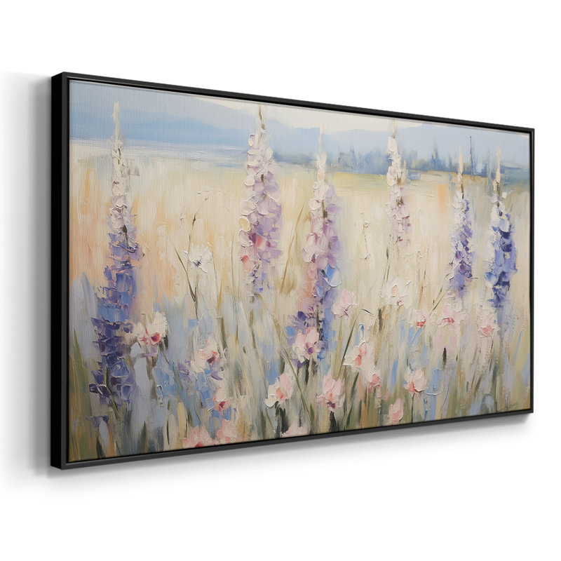 Série paysage - Cxxi - Toile tendue avec châssis encadré - Prêt à être accroché