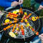 Bulle Round Steel Wood Burning Fire Pit