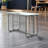 Sivana Glass Top Dining Table