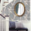 Miroir décoratif mural biseauté de style traditionnel-22459480