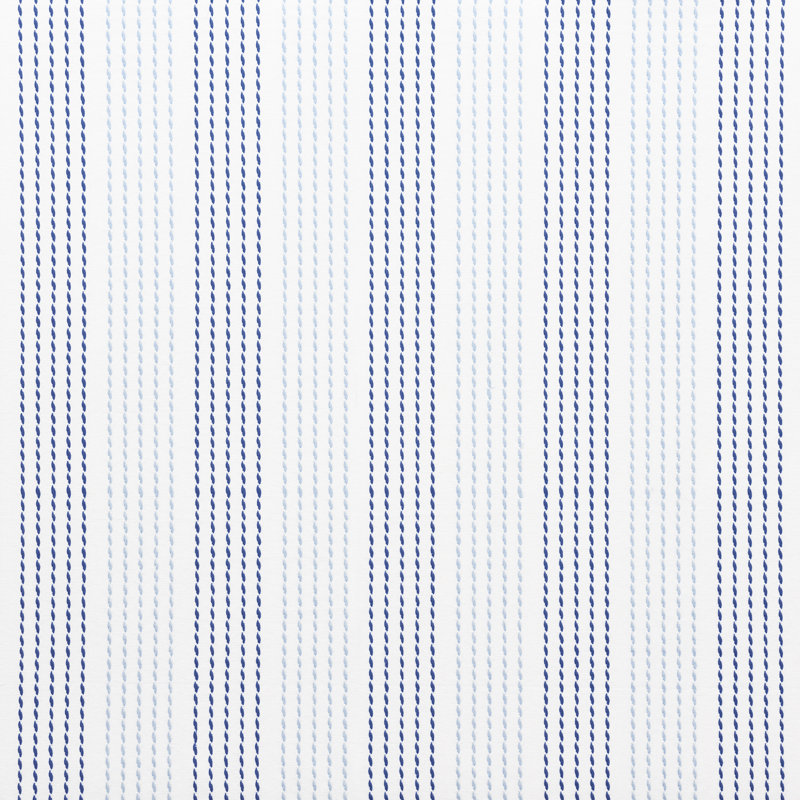 Running Stitch Fabric, Blues