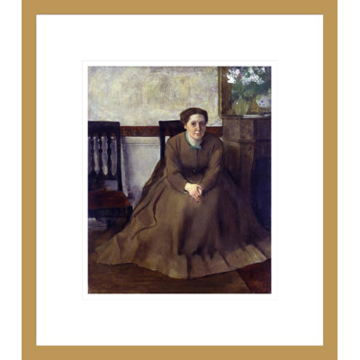 «Victoria Dubourg» par Edgar Degas, impression giclée encadrée